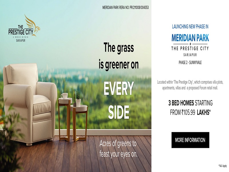 Prestige Projects in East Bangalore